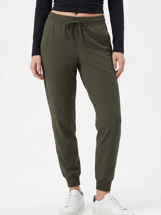lululemon athletica Pants - LULULEMON | NEW On the Fly Woven Jogger Pants Dark Olive Green Women’s Size 8